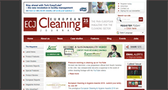 Desktop Screenshot of europeancleaningjournal.com